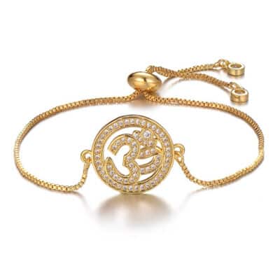 Bracelet Aum Porte-Bonheur Sanskrit